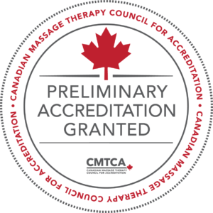 Preliminary Accreditation Granted Seal of the CMTCA